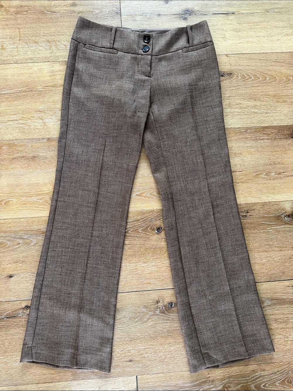 The Limited Drew Fit Pants in Chocolate Brown